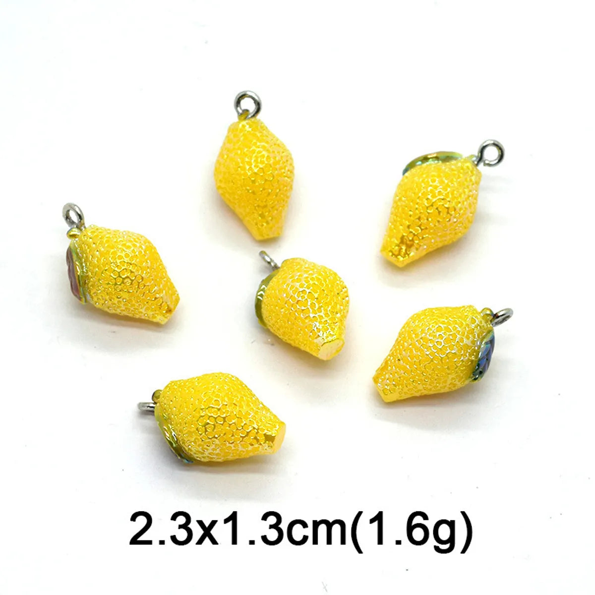 10 PCS/Package Plastic Resin Fruit Pendant