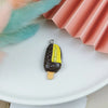 10 PCS/Package Resin Ice Cream Pendant