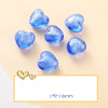 10 PCS/Package Glass Heart Shape Beads