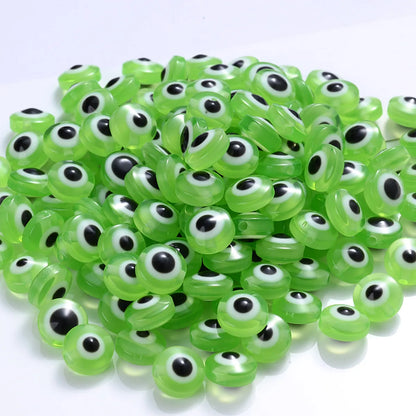 100 PCS/Package 50 PCS/Package Resin Solid Color Beads