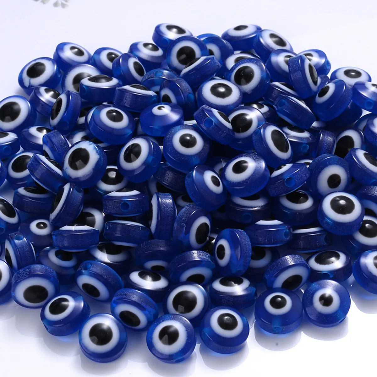 100 PCS/Package 50 PCS/Package Resin Solid Color Beads