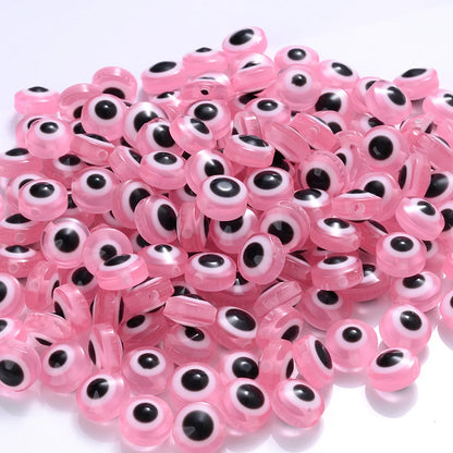 100 PCS/Package 50 PCS/Package Resin Solid Color Beads