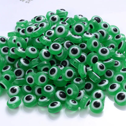 100 PCS/Package 50 PCS/Package Resin Solid Color Beads