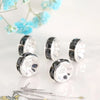 100 PCS/Package Diameter 10mm Diameter 6 Mm Diameter 8mm Metal Rhinestones Round Polished Spacer Bars