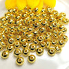 100 PCS/Package Diameter 4mm Diameter 5mm Hole 1~1.9mm Copper 14K Gold Plated 18K Gold Plated Solid Color Polished Spacer Bars