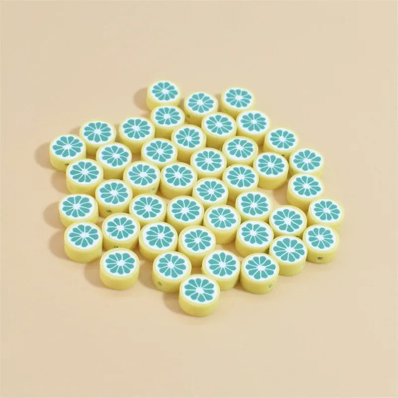 1 Piece Soft Clay Fruit Beads