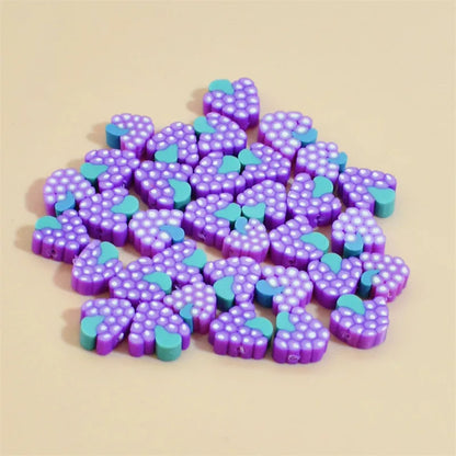 1 Piece Soft Clay Fruit Beads