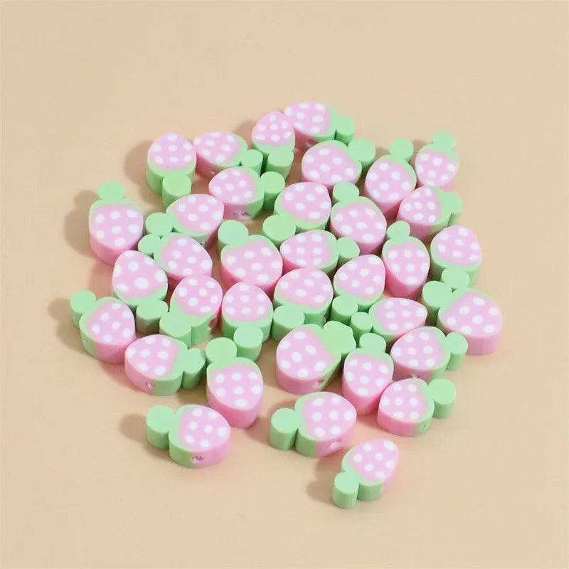 1 Piece Soft Clay Fruit Beads