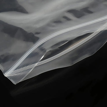 100 Pieces Plastic Simple Style Holiday Daily Transparent Jewelry Packaging Bags