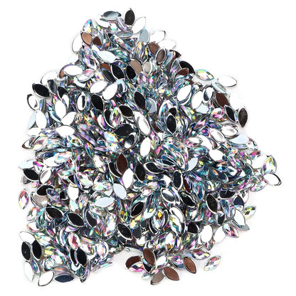 1000 Pieces Per Pack 2000 Pieces Per Pack 500 Pieces Per Pack Arylic Rhinestone Geometric