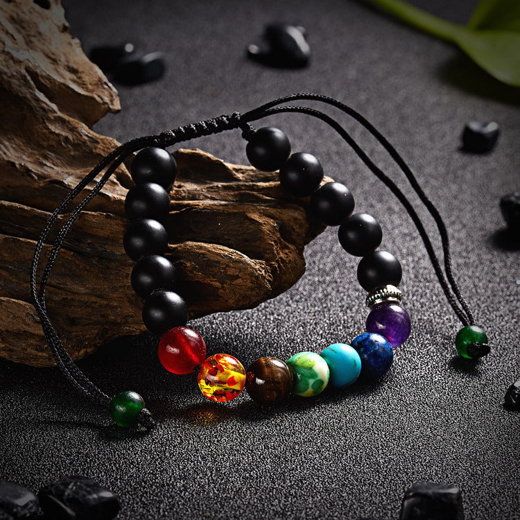 Fashion Multicolor Rope Knitting Unisex Bracelets 1 Piece