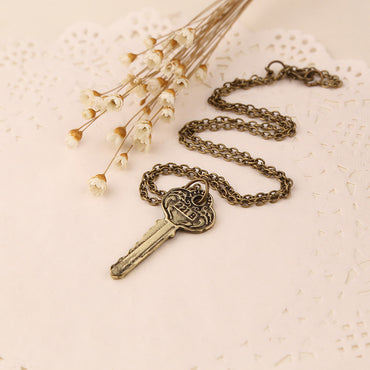 New Fashion Key Retro Necklace Wholesale