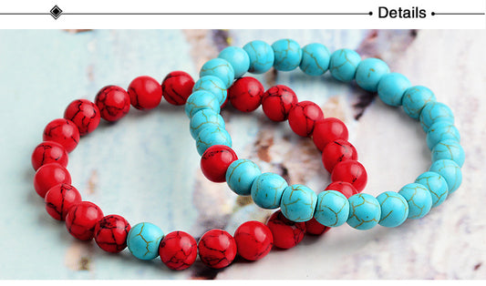 Fashion Circle Stone Beaded Bracelets