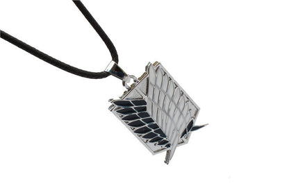 The New Fashion Anime Around The Attacking Giant Investigation Corps Logo Necklace Wholesale