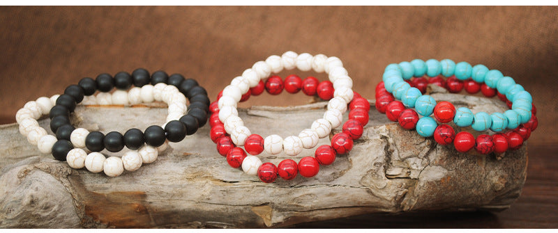 Fashion Circle Stone Beaded Bracelets