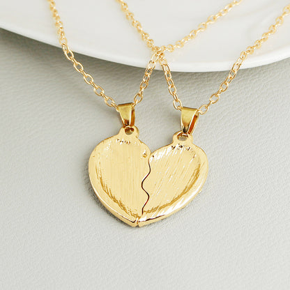 New Fashion Popular Anchor Anchor Diamond Love Best Friend Necklace Gooddiy Wholesale