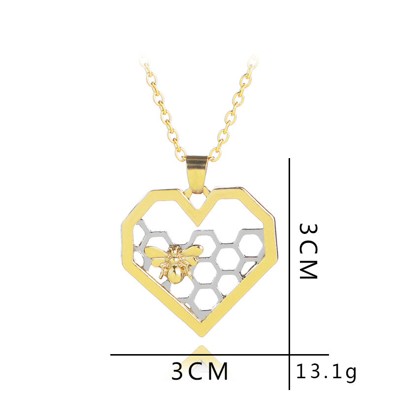 Fashion Honeycomb Cute Necklace