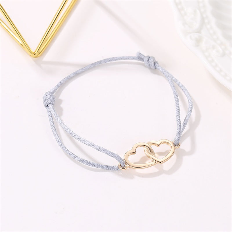 Fashion Three-piece Letter Boho Style Alloy Bracelet  Wholesale