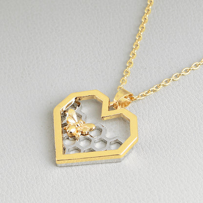 Fashion Honeycomb Cute Necklace