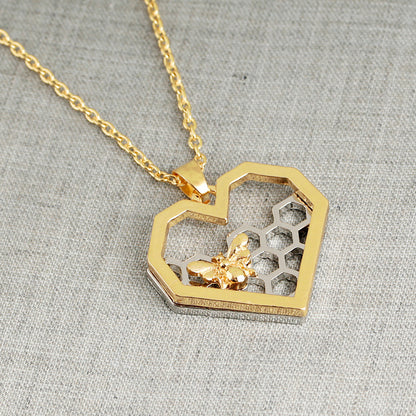 Fashion Honeycomb Cute Necklace