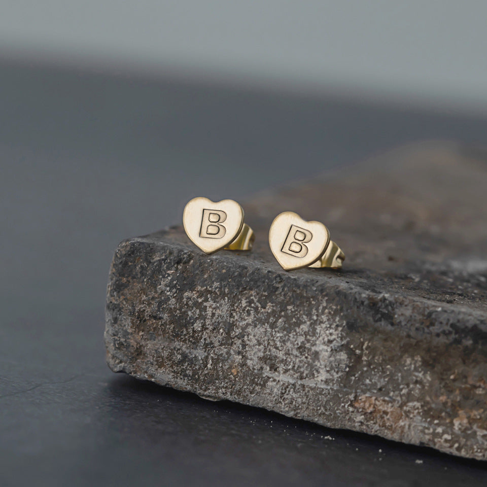 New English 26 Letters Earrings