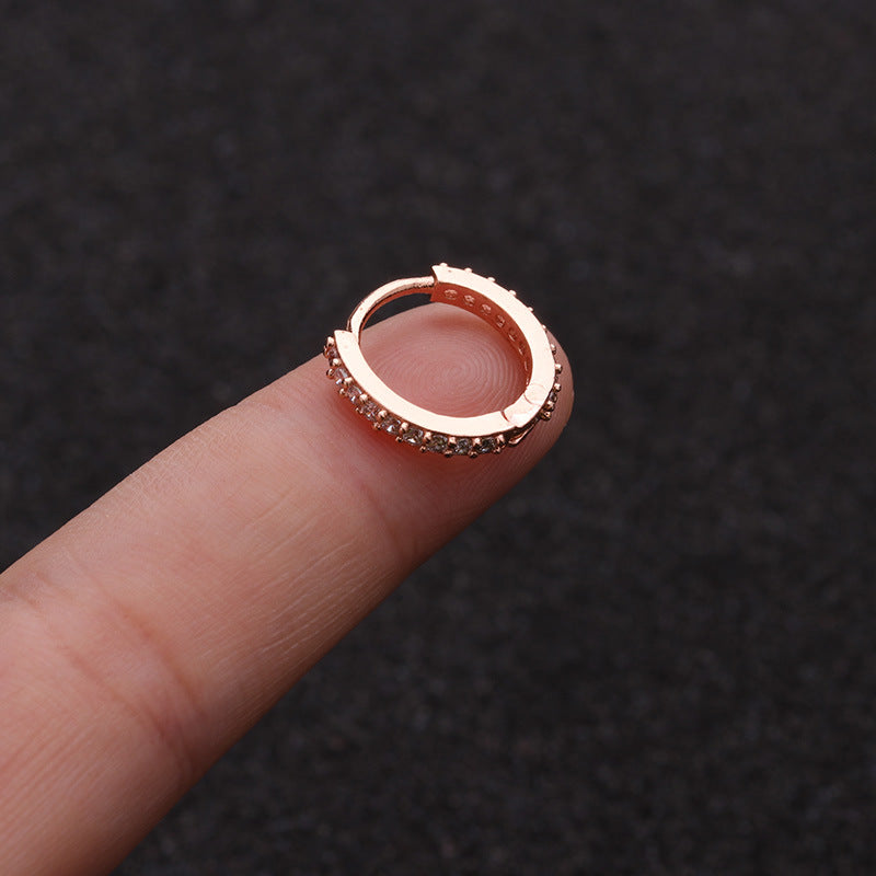 Simple Style Geometric Copper Earrings