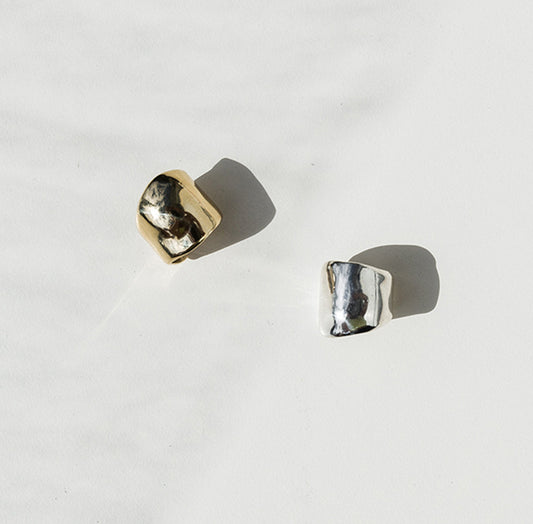 1 Piece Simple Style U Shape Solid Color Brass Plating Ear Clips