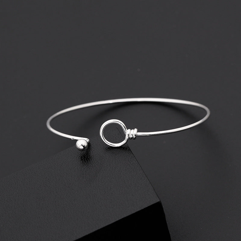 Bracelet Fashion New Simple Simple Wild Creative Diy Jewelry Metal Openable Bracelet