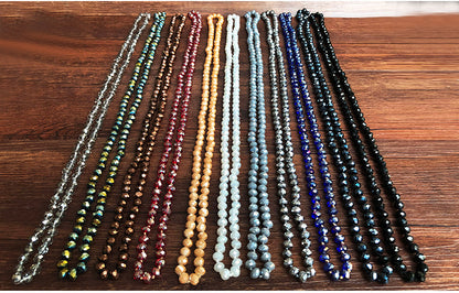 1 Piece Fashion Geometric Artificial Crystal Beaded Women's Necklace