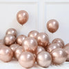 12 Inch 2.8g Metal Balloon Rose Metal Inscription Golden Ball Wedding Birthday Party Decoration Balloon Arrangement Props