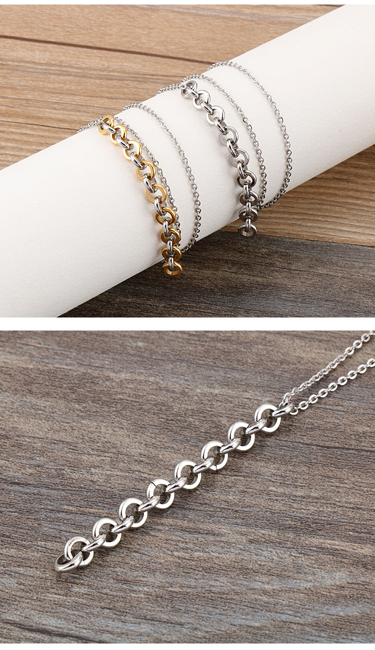 Wholesale Simple Pendent Stainless Steel Necklace Gooddiy