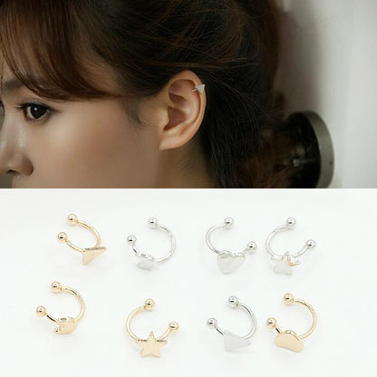 Fashion Women Triangle Cuff Clip Earrings Alloy Alloy Nhdp136163