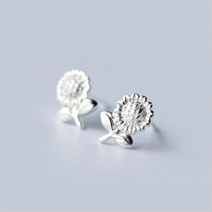 Womens Floral Plating Alloy Earrings Nhcu152918