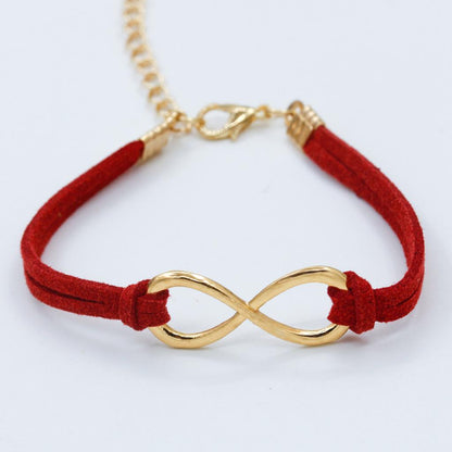 Fashion Letter Alloy Plating Women's Bracelets