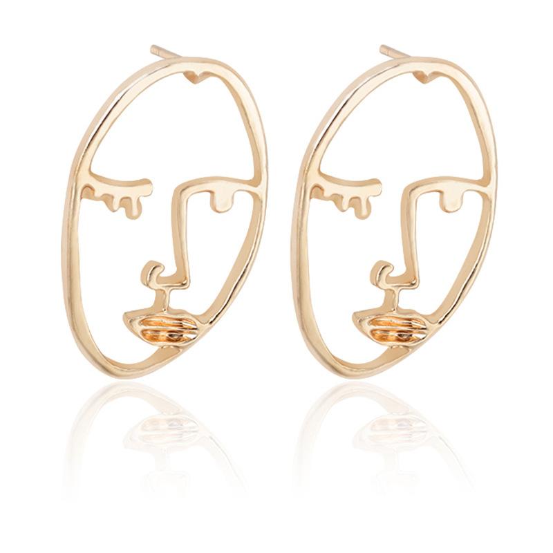 Face Mask Fashion Abstract Earrings Nhdp156848