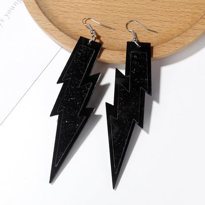 Fashion Lightning No Inlaid Earrings