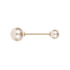 New Double-headed Pearl Word Pin Simple Anti-buffing Brooch Collar Brooch Fashion Wild Neckline Pin Shawl Buckle