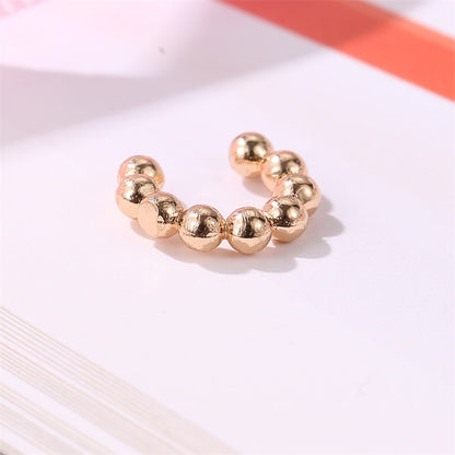 Wholesale Jewelry Simple Style Geometric Copper No Inlaid Plating Earrings