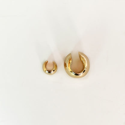 1 Piece Streetwear C Shape Copper Ear Clips