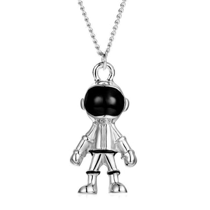 New Fashion Hip Hop Necklace Astronaut Necklace Yiwu Gooddiy Wholesale