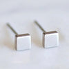 Simple Stainless Steel Small Earrings Fashion Square Earrings Mini Earrings Wholesale Gooddiy