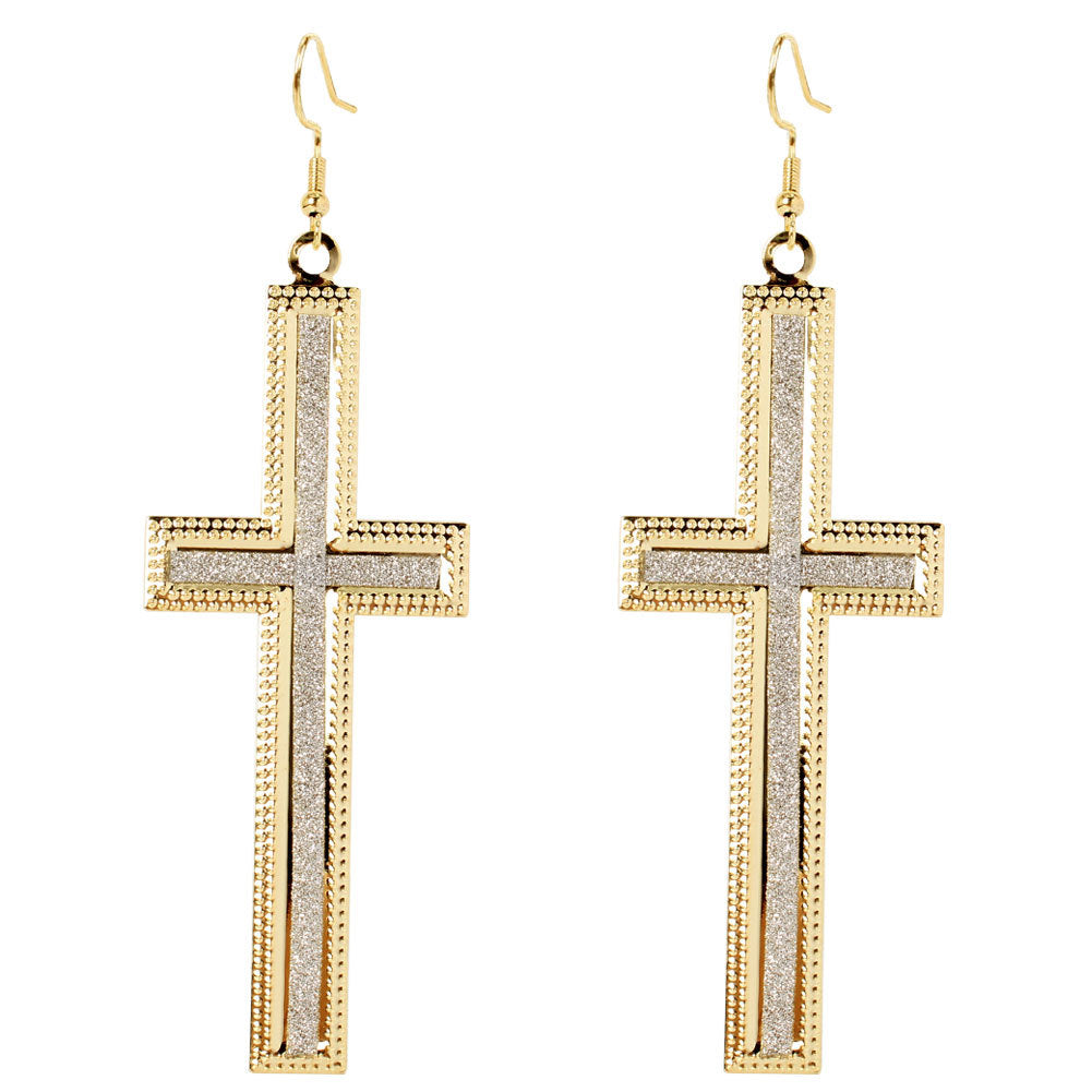 Lady Fashion Ethnic Style Geometric Plating Alloy No Inlaid Earrings