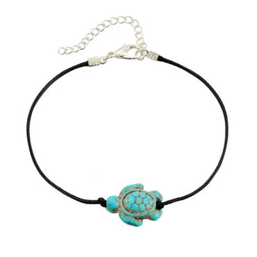 Creative Retro Minimalist Beach Turtle Anklet Bracelet Nhpj134415