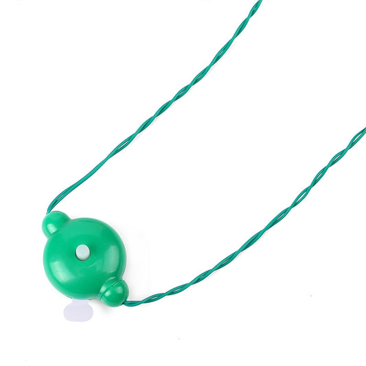 Fashion Bulb Plastic Unisex Necklace