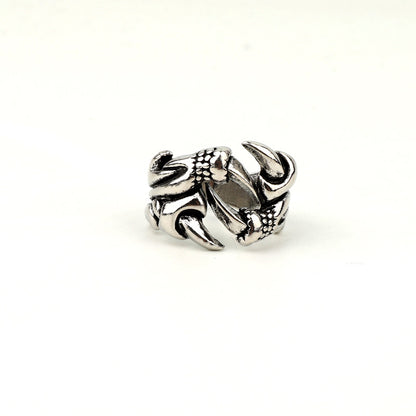 Hot-selling Jewelry Retro Punk Ring Leading Tiger Animal Big Ring Wholesale Gooddiy