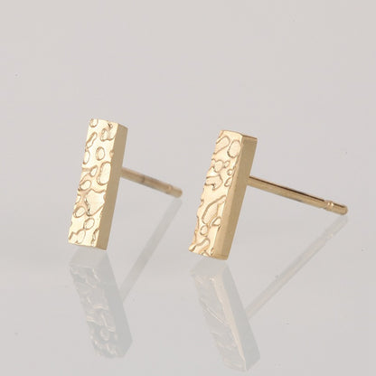 1 Pair Simple Style Geometric Plating Stainless Steel Ear Studs