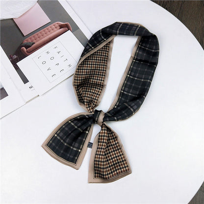 Cloth Korea  Hair Accessories  (1 Plaid Black)  Fashion Jewelry Nhmn0360-1-plaid-black