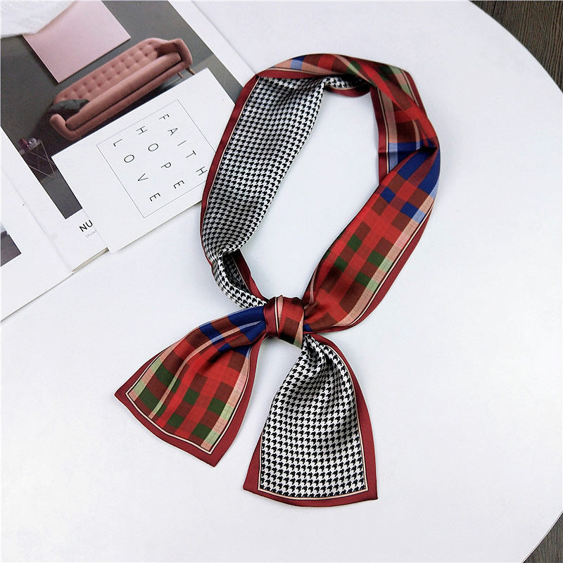 Cloth Korea  Hair Accessories  (1 Plaid Black)  Fashion Jewelry Nhmn0360-1-plaid-black