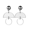 Acrylic Korea Geometric Earring  (alloy) Nhbq1558-alloy