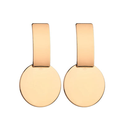 Alloy Simple Geometric Earring  (alloy) Nhbq1498-alloy